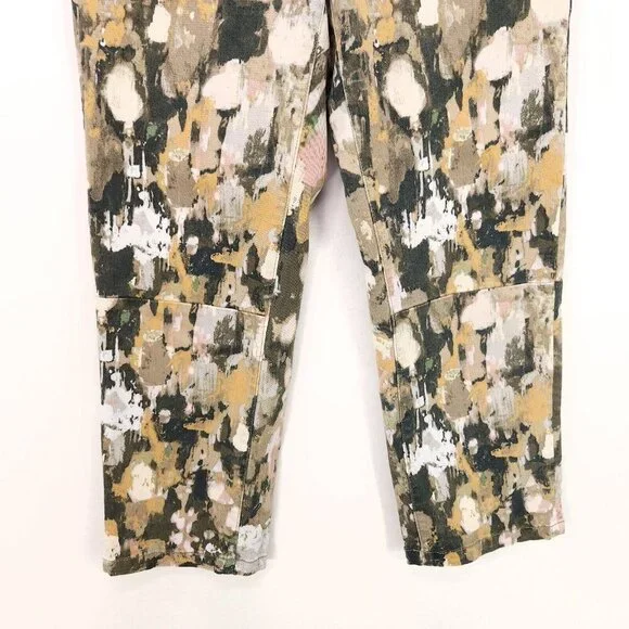 Anthropologie Pilcro Carpenter Jeans Ultra High-Rise Relaxed Women 27 Watercolor - Picture 9 of 14